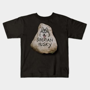 Siberian husky Kids T-Shirt